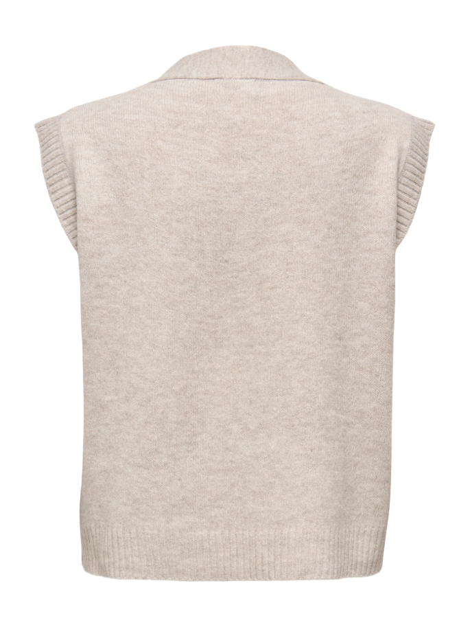 JDY CHALECO COLOR GRIS CLARO - FORMAL...