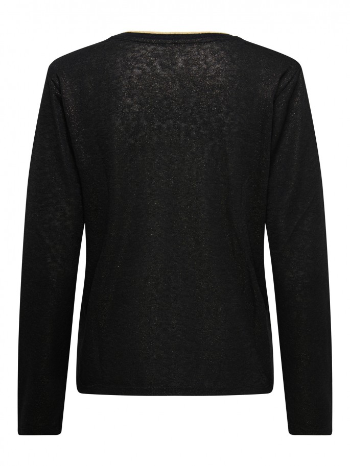 ONLY BEATRICE TOP COLOR NEGRO -...