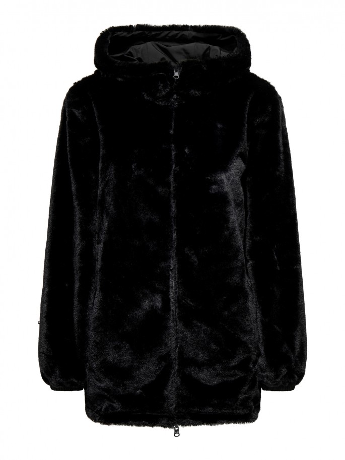 ONLY CANDY ABRIGO COLOR NEGRO -...