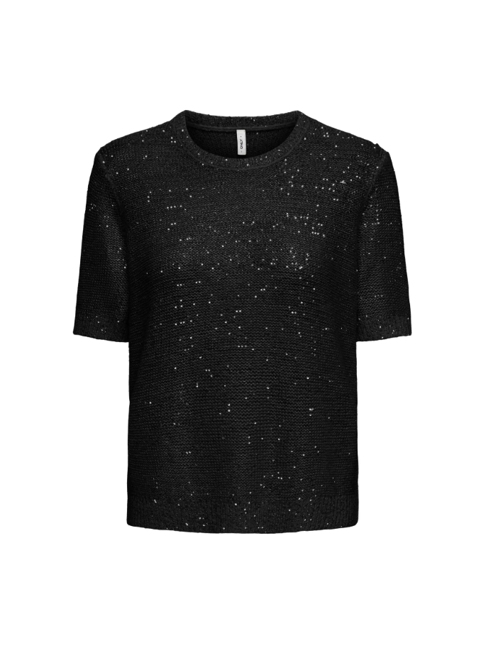 ONLY ABBY JERSEY DE PUNTO COLOR NEGRO...