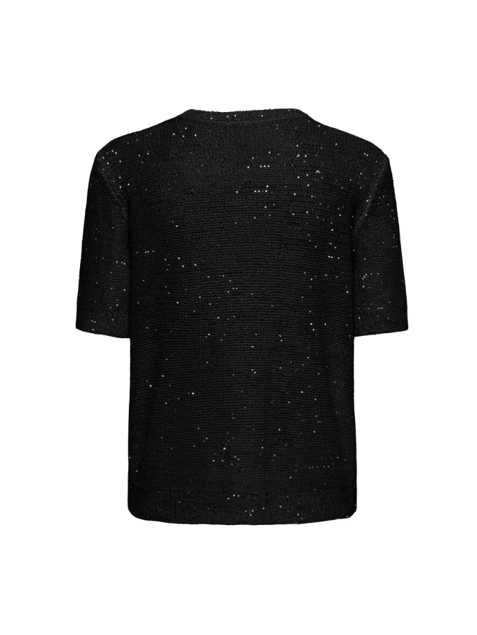 ONLY ABBY JERSEY DE PUNTO COLOR NEGRO...