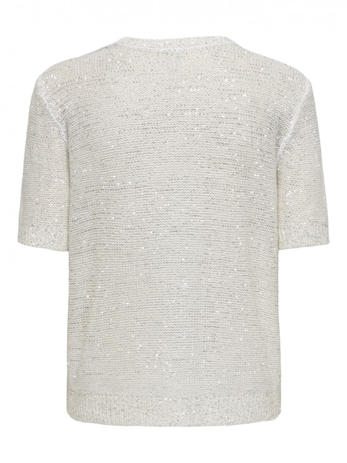 ONLY ABBY JERSEY DE PUNTO COLOR NEGRO...