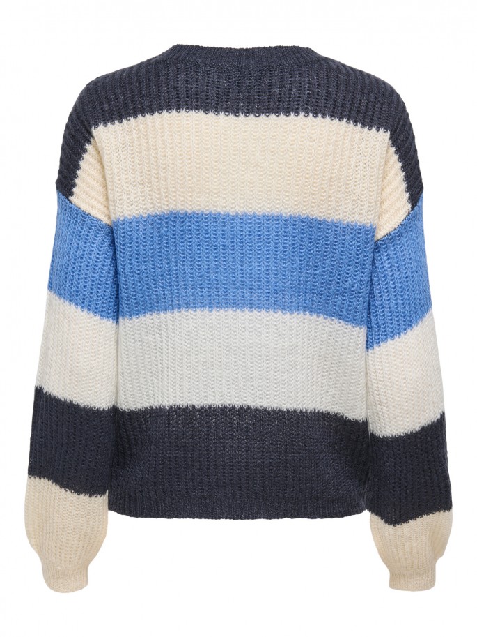 JDY JERSEY DE PUNTO COLOR AZUL -...