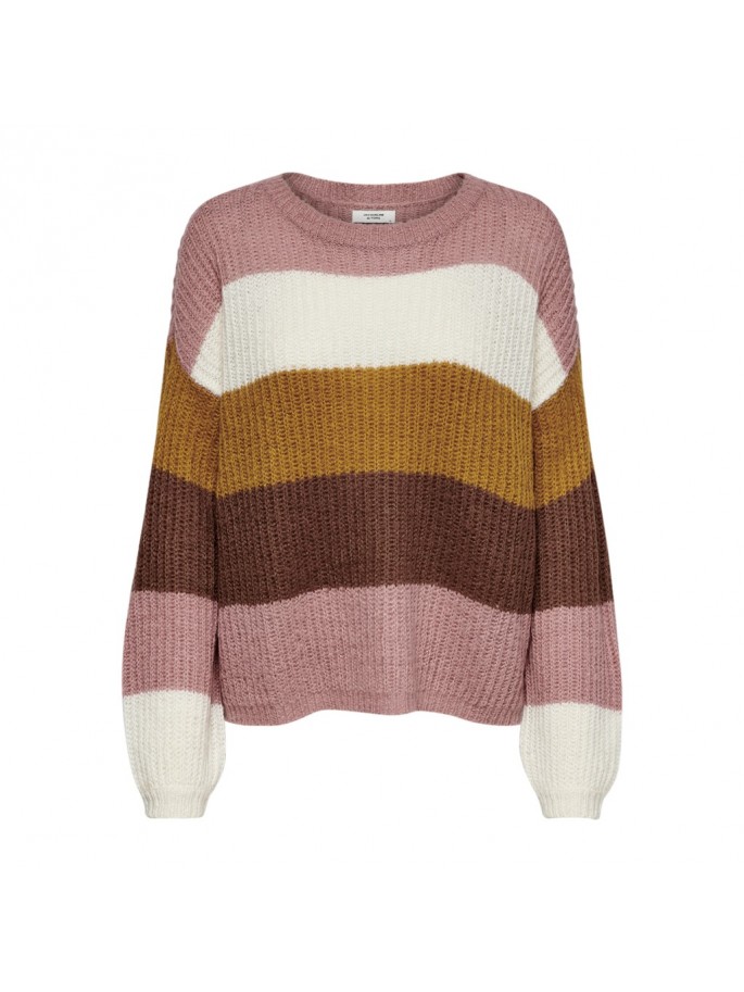 JDY JERSEY DE PUNTO COLOR MARRON -...