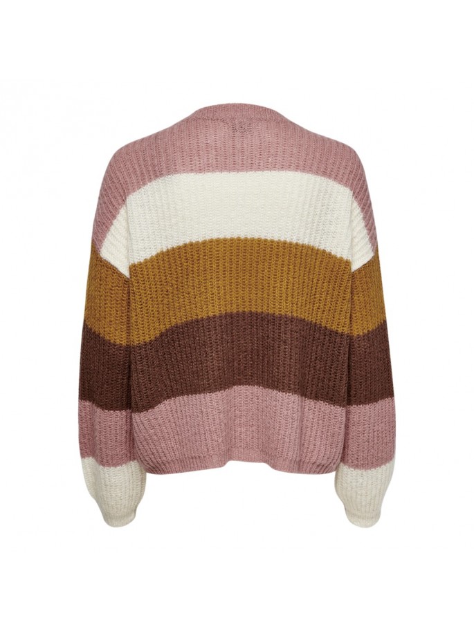 JDY JERSEY DE PUNTO COLOR MARRON -...