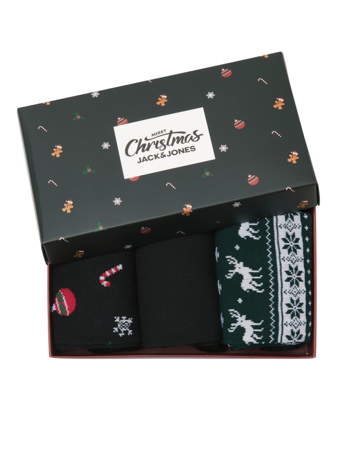 JACK & JONES MISTLETOE PAQUETE DE 3...