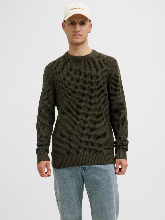 JACK & JONES GLOBAL JERSEY DE PUNTO...