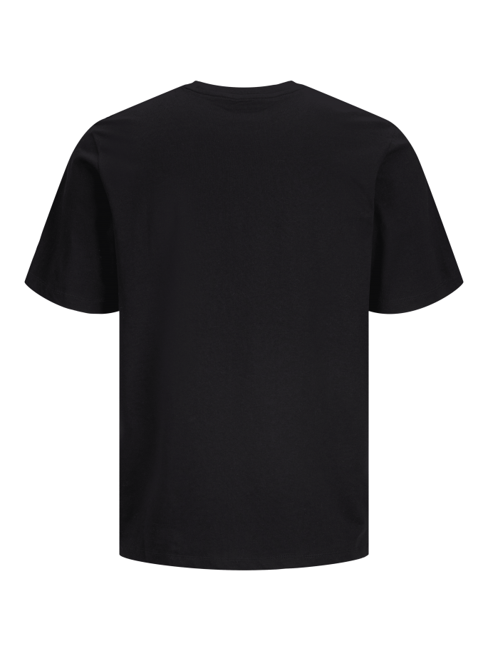 JJHONOLULU SHAPE TEE SS CREW N NEGRO