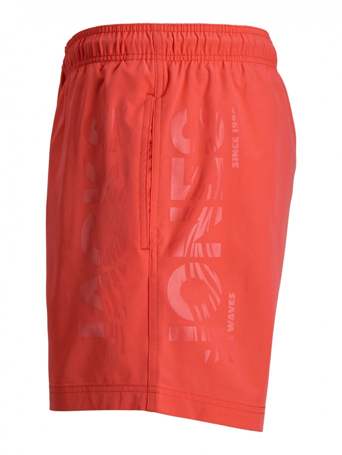 JACK & JONES MAUI BAÑADOR COLOR ROJO...