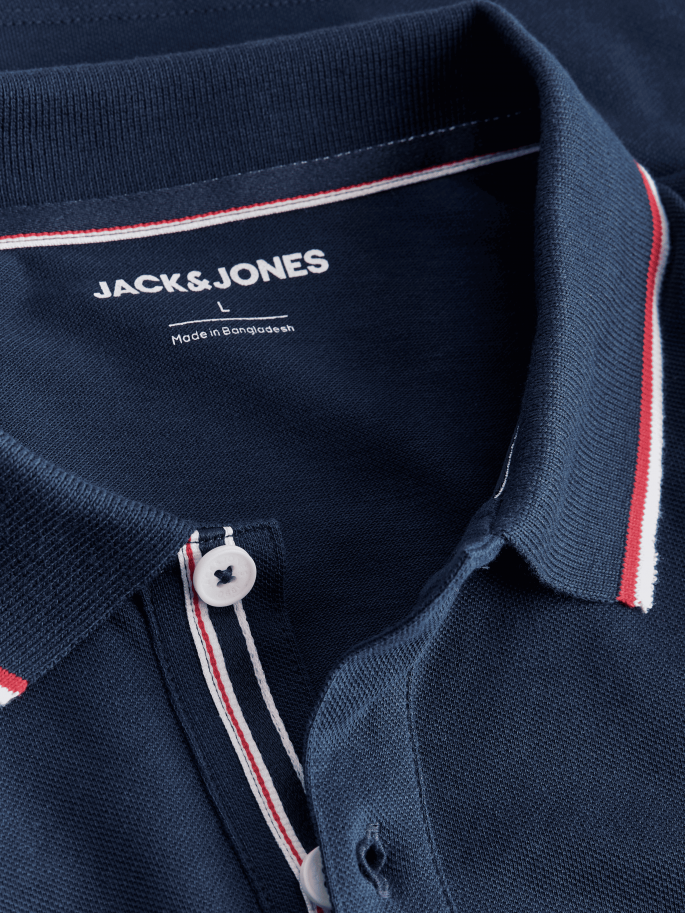 JACK & JONES BLAZE POLO DE MANGA...