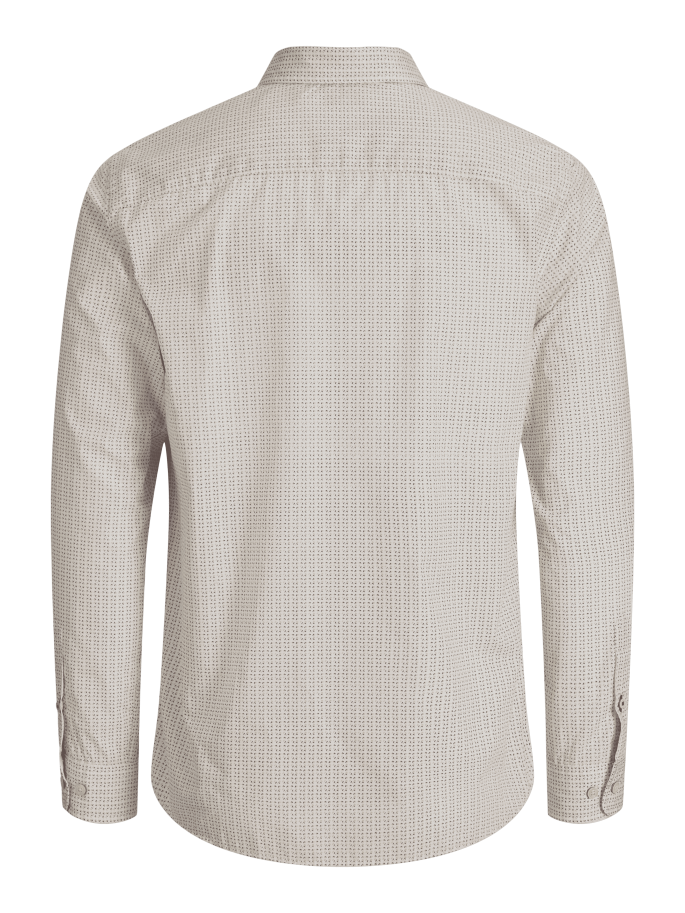 JJMATHEO DETAIL PRINT SHIRT LS BLANCO