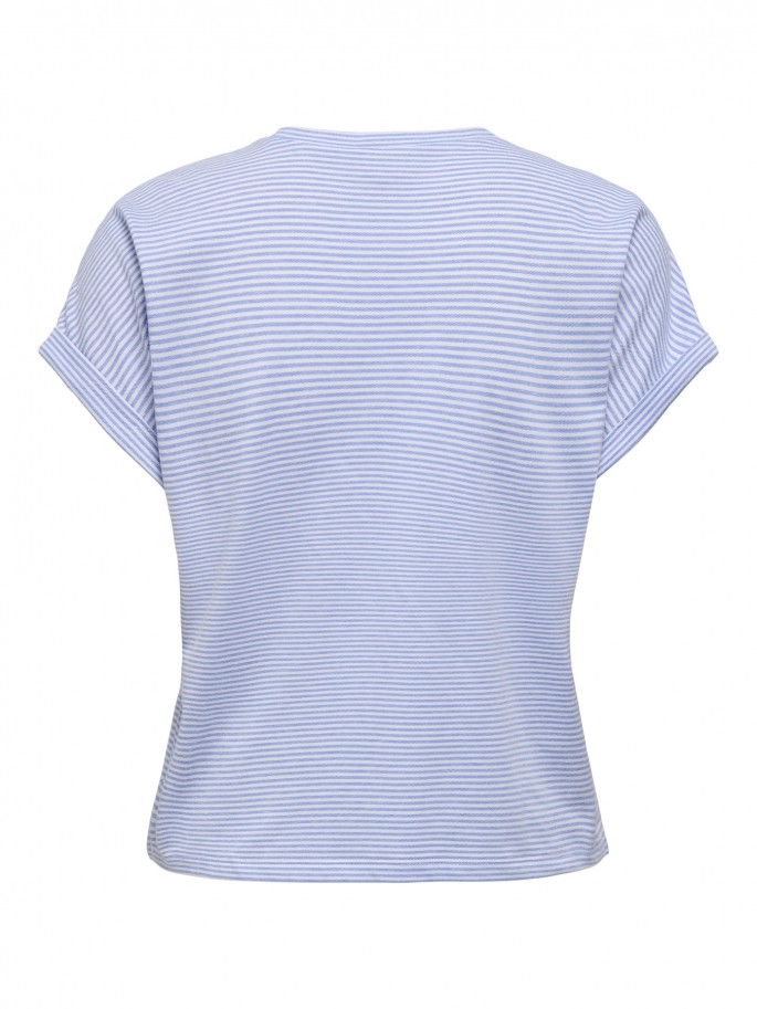 JDY Camiseta NELLI para Mujer Cuello...