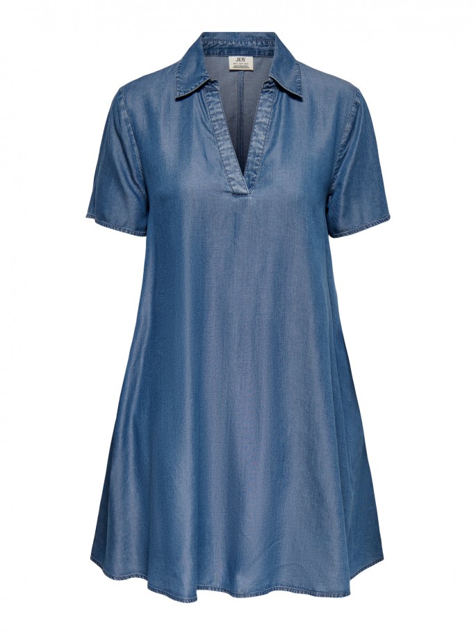 JDYJASPER Vestido Elegante con Cuello...