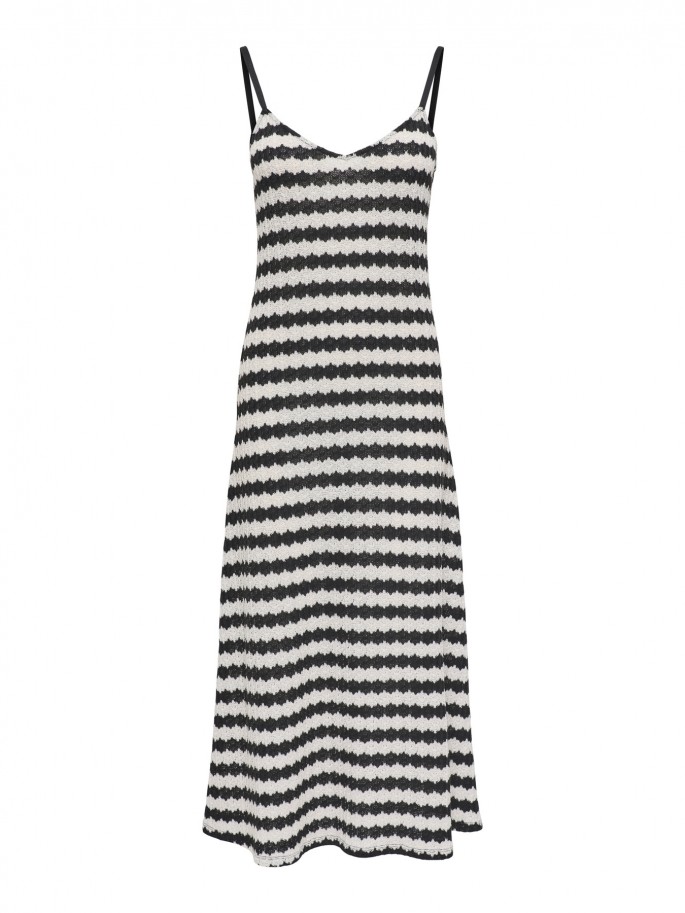 EVARA Vestido ONLY de Cuello en V Sin...