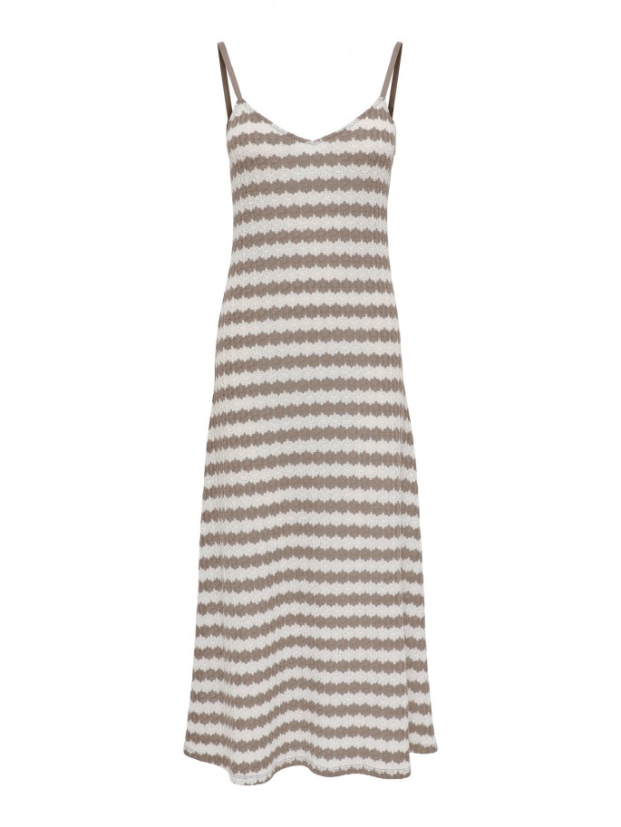 EVARA Vestido ONLY de Cuello en V Sin...