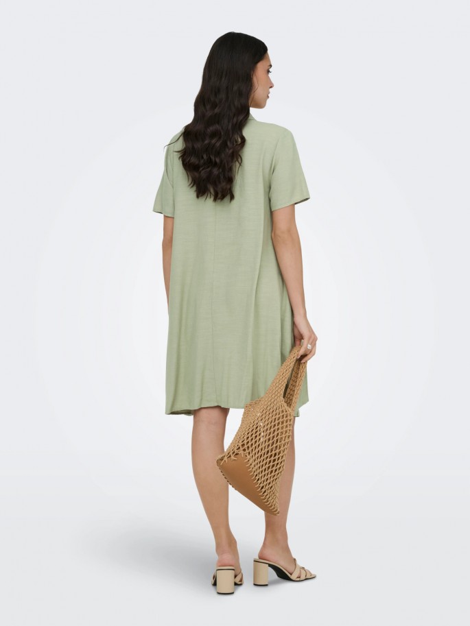 JDYCAYA LINEN Vestido Midi... 2