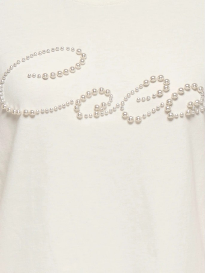 JDY Camiseta ASTA PEARL 100% Algodón...