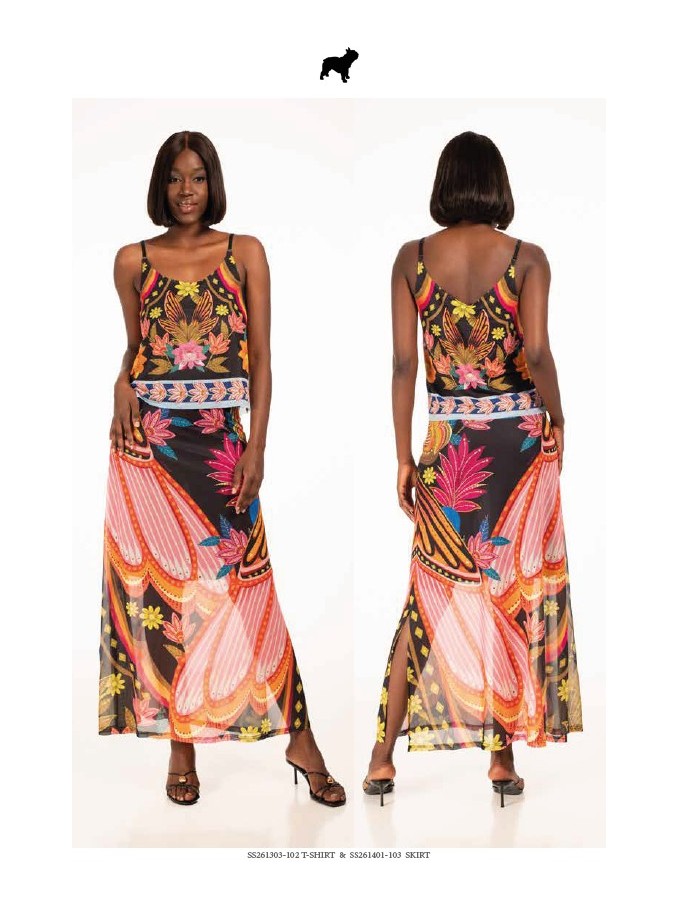 Blusa AFECTO estampado exclusivo...