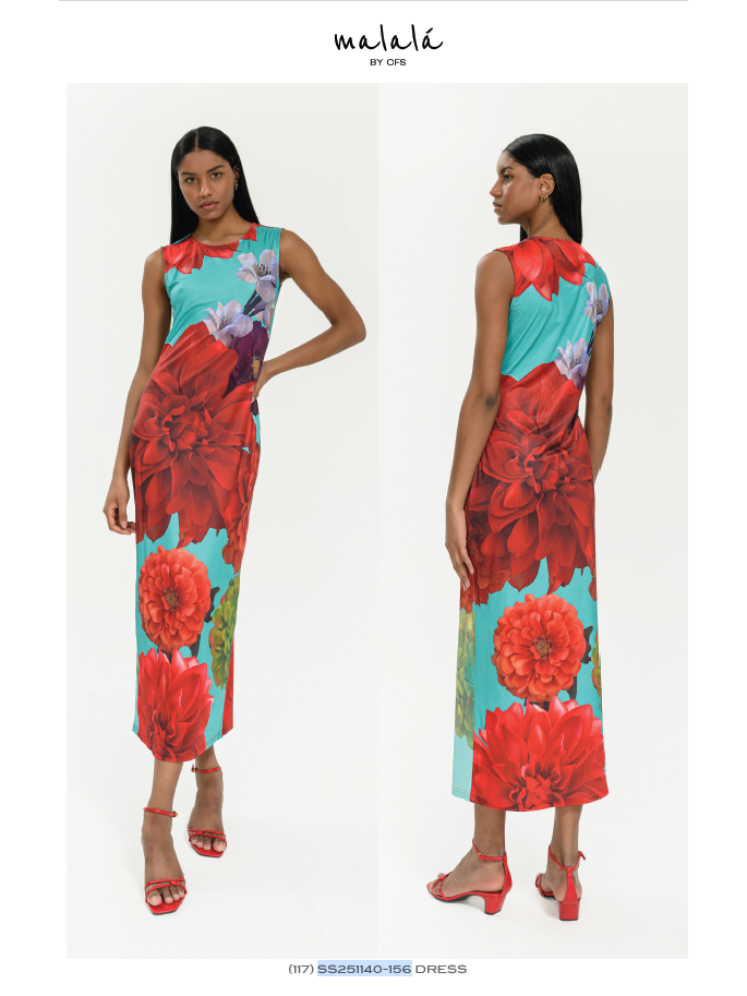 Vestido NICE estampado...