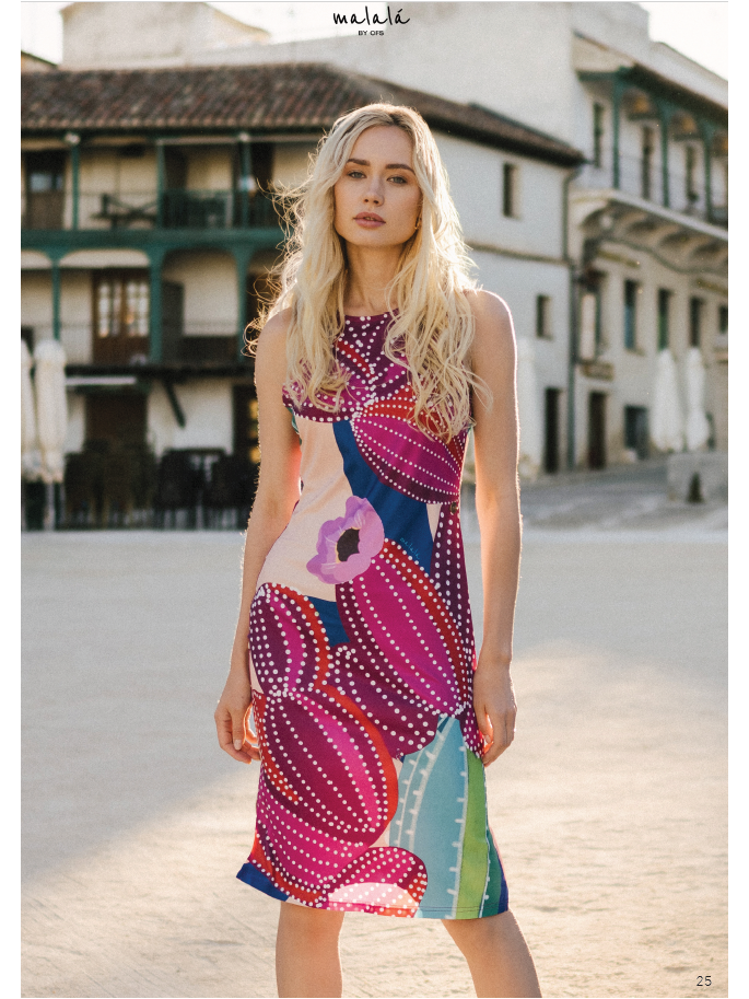 Vestido AJIJIC Estampado Exclusivo...