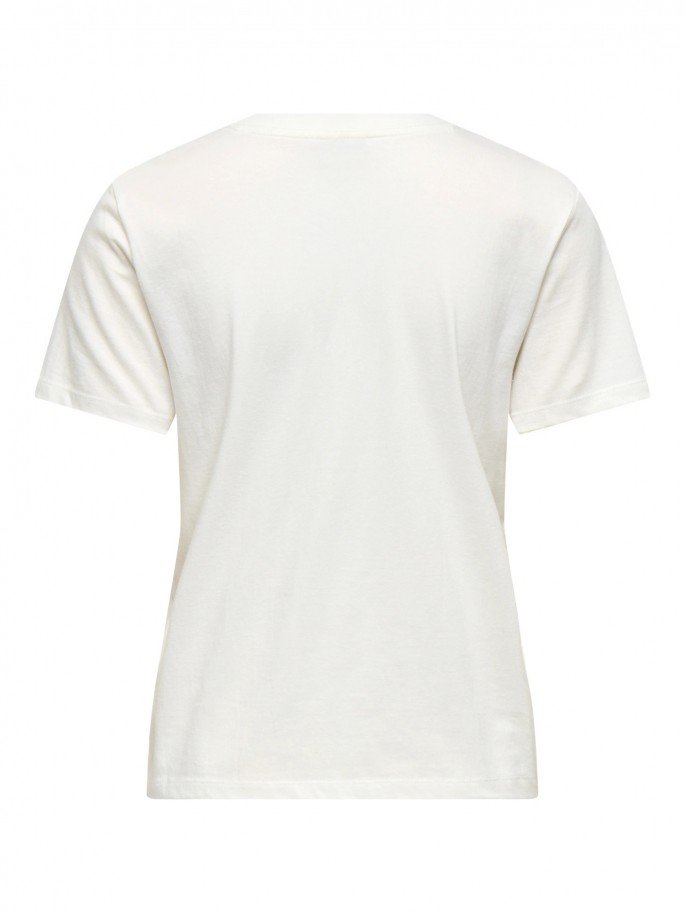 Camiseta JDYSELMA Manga Corta BLANCO