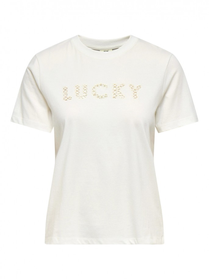 Camiseta JDYSELMA Manga Corta BLANCO