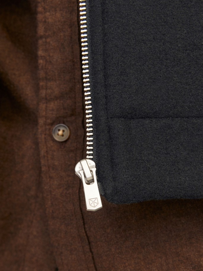 Chaqueta JPRCCRUSSEL Paño Negro...