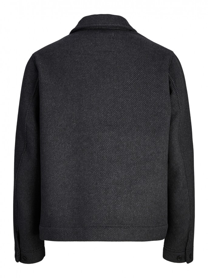 Chaqueta JPRBLACOBBS GRIS OSCURO