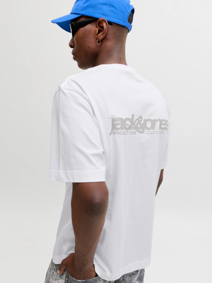 Camiseta JWHUNION BACK PRINT Manga...