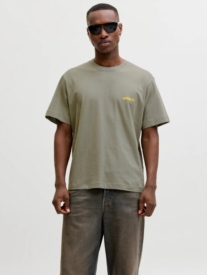 Camiseta JWHUNION BACK PRINT Manga...