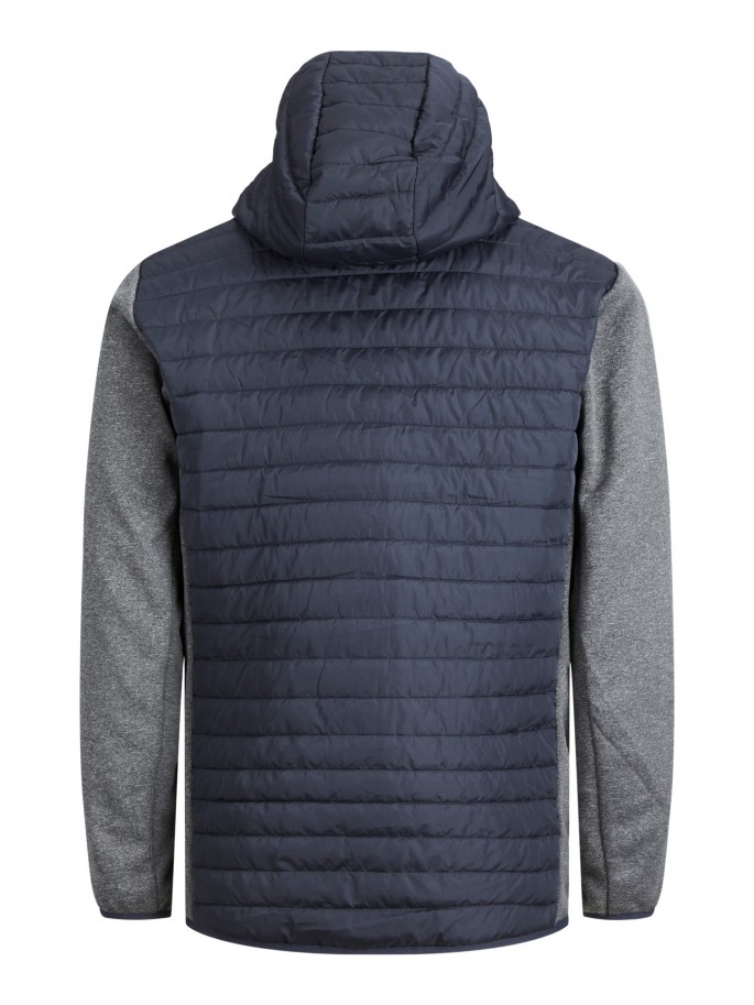 Chaqueta JJEMULTI QUILTED JACKET GRIS...