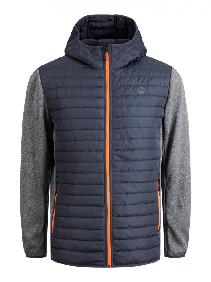 Chaqueta JJEMULTI QUILTED JACKET GRIS...