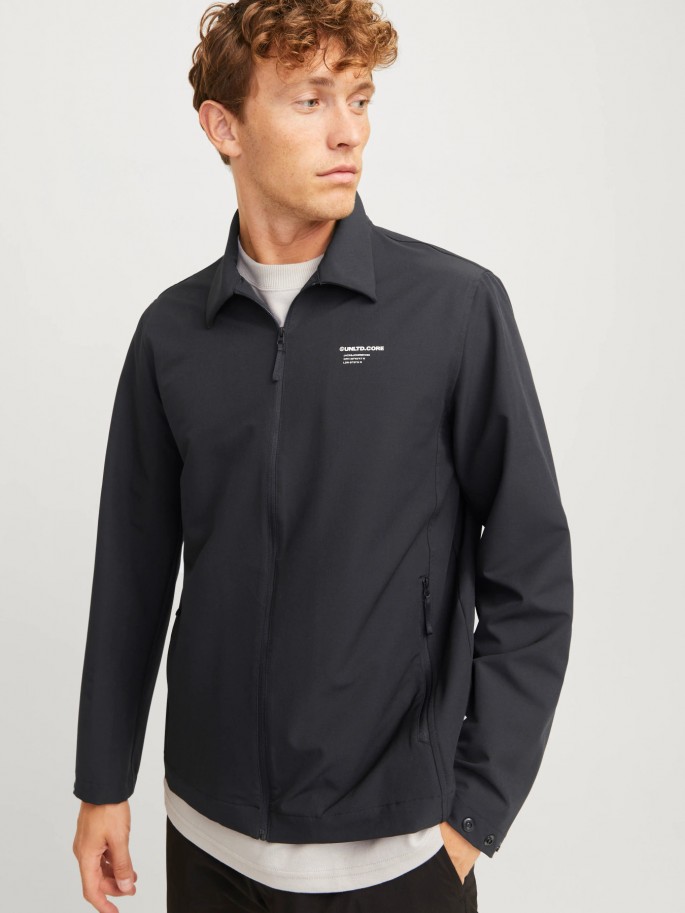 Chaqueta JCOAERO SHIRT JACKET NEGRO