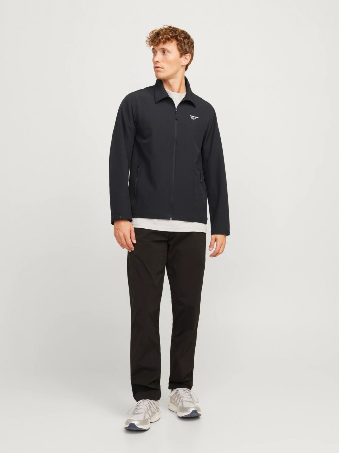 Chaqueta JCOAERO SHIRT JACKET NEGRO