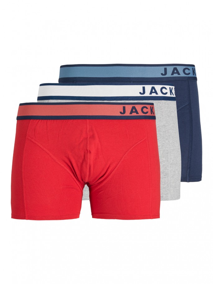 Bóxers JACDENVER PACK de 3...