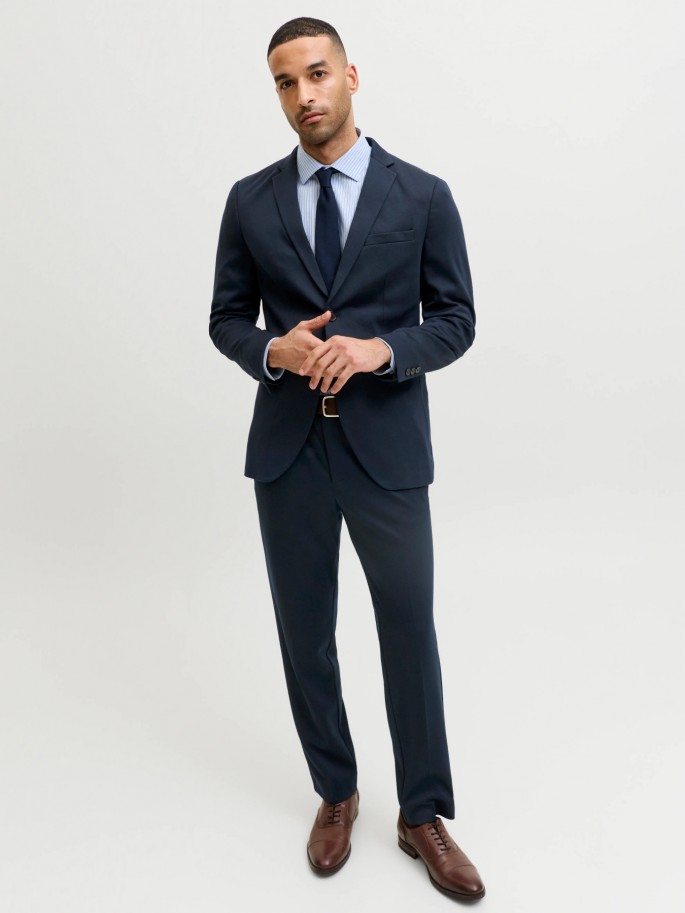 JPRJAXON JERSEY TROUSER NOOS AZUL MARINO