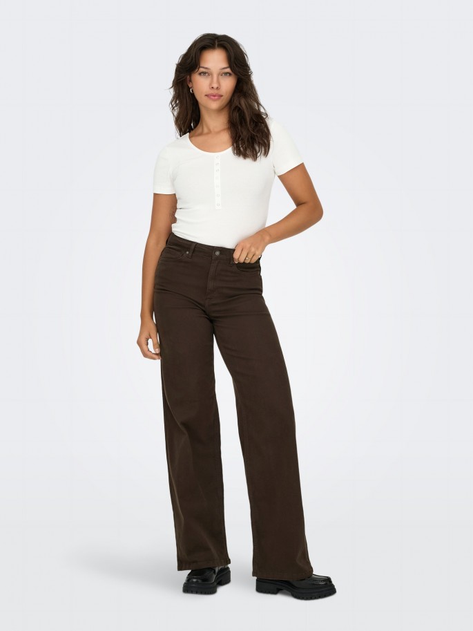 Pantalón Only Color ONLMADISON BLUSH...