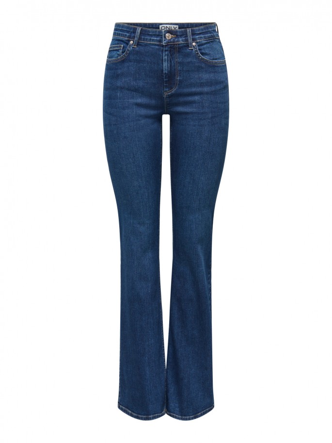 Pantalón Only Tejano ONLBLUSH MW B-P...