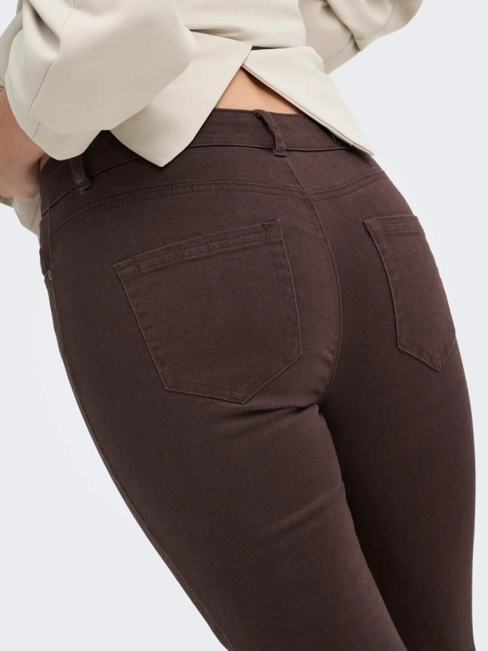 Pantalones Only ONLBLUSH MID FLARED...