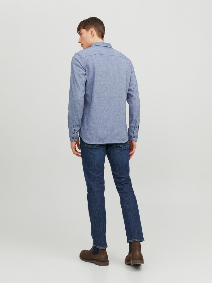Camisa Jack&Jones JJECLASSIC MELANGE...