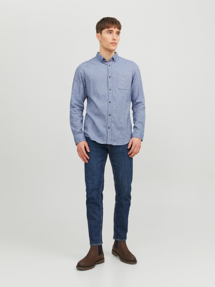 Camisa Jack&Jones JJECLASSIC MELANGE...
