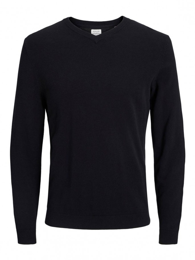 JJEBASIC KNIT V-NECK NOOS 2