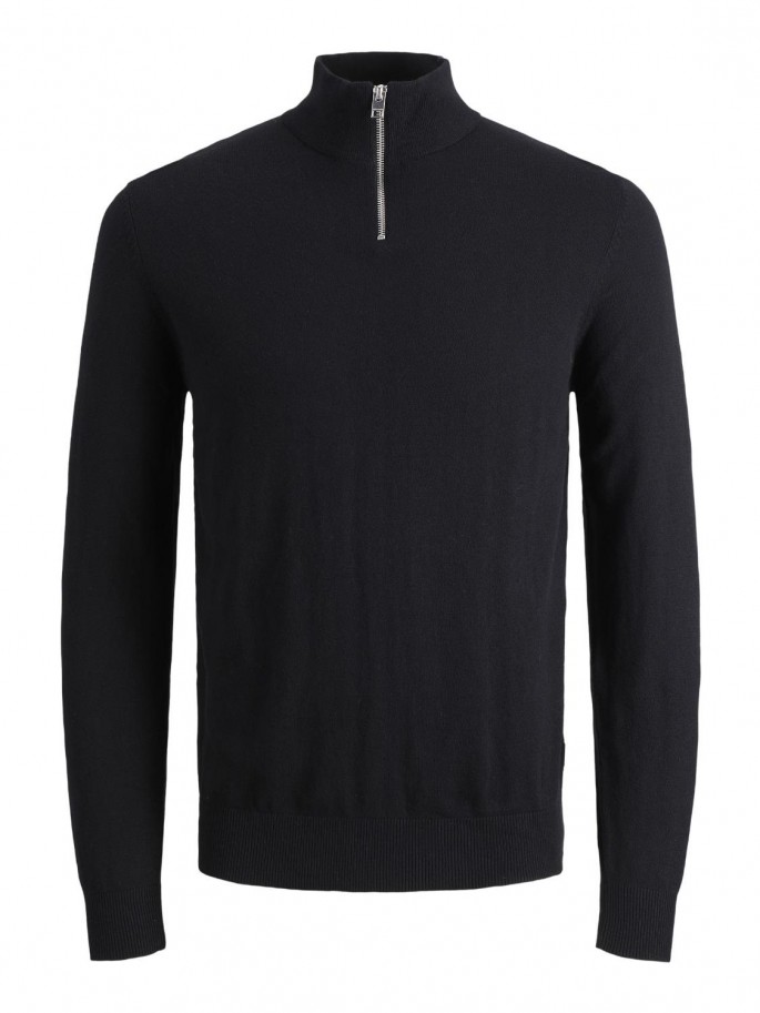 JJEEMIL KNIT HALF ZIP NOOS JJEEMIL KNIT HALF ZIP NOOS