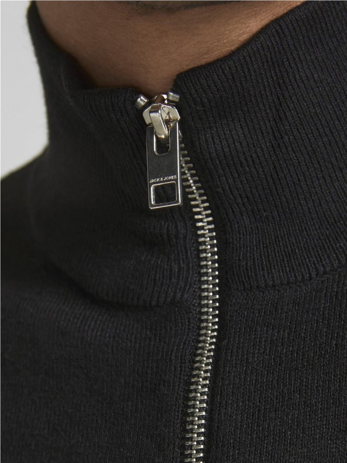JJEEMIL KNIT HALF ZIP NOOS JJEEMIL KNIT HALF ZIP NOOS