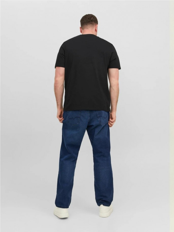 Camiseta Logo Plus Size NEGRO Camiseta Logo Plus Size NEGRO