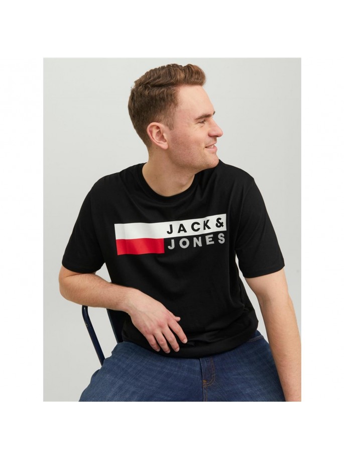 Corp Logo Plus Size BLACK