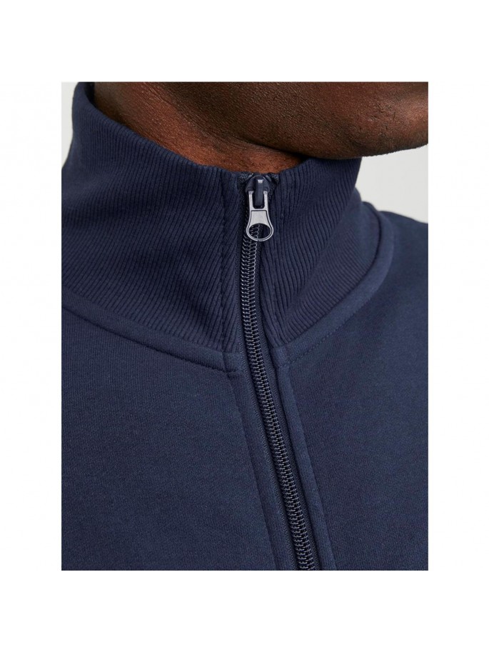JJEPAULOS SWEAT ZIP NOOS AZUL MARINO