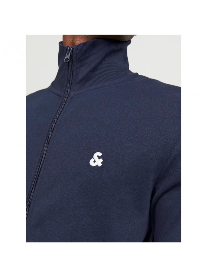 JJEPAULOS SWEAT ZIP NOOS AZUL MARINO