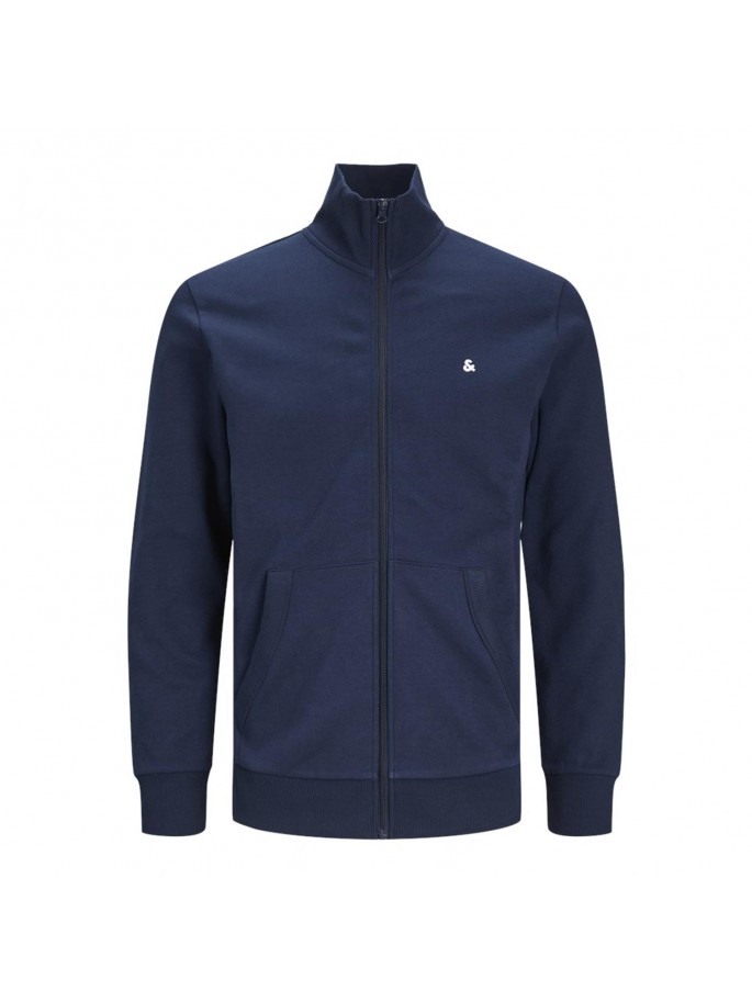 JJEPAULOS SWEAT ZIP NOOS AZUL MARINO