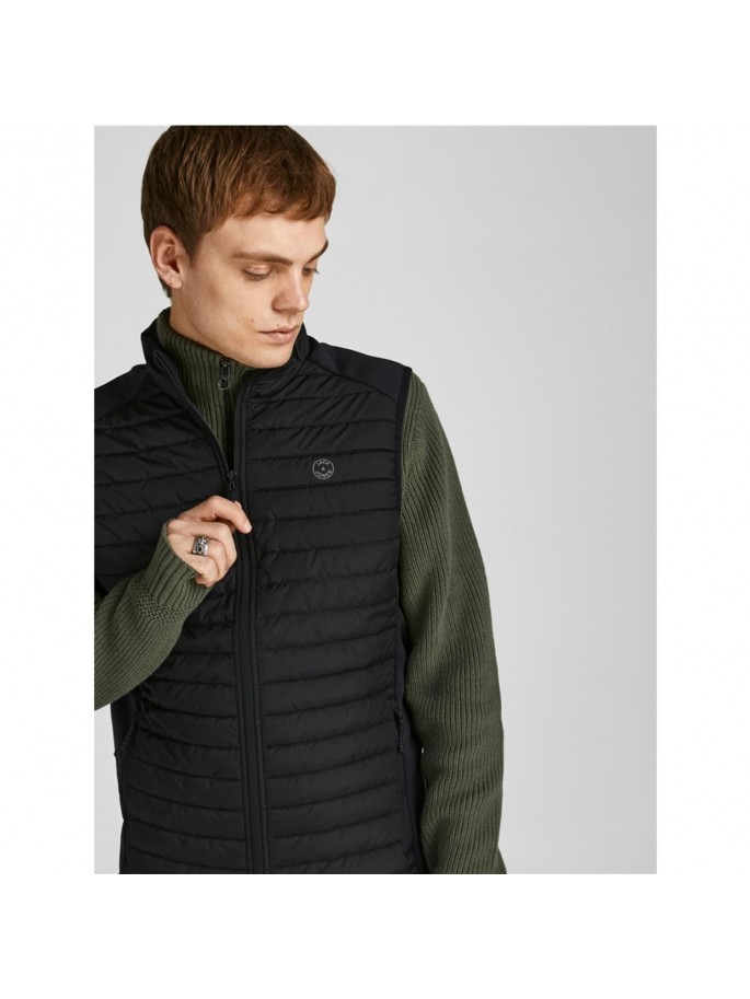 JJEMULTI BODYWARMER COLLA NOOS BLACK
